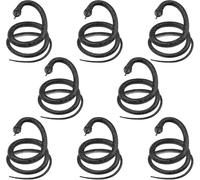 Fake Snakes 8 Pack Realistic Rubber Snakes Keep Birds Squirrels Away, Garden Snake Prop for Halloween Decoration Prank Props