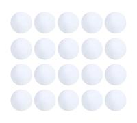 Fake Snow Balls - PP 20 Pieces | Realistic Artificial Snowball | Fake White Christmas Snowballs Decorative Winter Toy For Holiday Crafts, Christmas Displays, And Seasonal Play