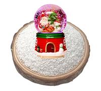 Fake Snow for Snow Globes, 3D Snowflakes DIY Snow Globe Snow & Glitter, Waterproof Artificial Snowflakes for DIY Snow Globe Making and Crafts