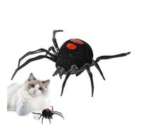 Fake Spiders - Black Spiders Halloween | Fake Black Spider Simulation Prank | Bored Indoor Cat Gag Check Joke Solution for Boyfriends