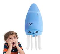 Fake Squid - 10cm Fluorescent Eject Toy, Tricky Funny Gag, Interactive Desk Play | Novelty Toy For Kids Practical Jokes Pranks Party Office Entertainment Fun Humor Gift