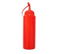 Fake Squirt Ketchup & 7.87 Inch Prank Bottle Set | Realistic Squirting Novelty Bottles Durable Vivid Color Prop | Funny Joke Toy