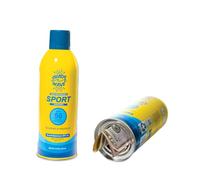 Fake Sunscreen Can Diversion Safe - Hidden Safe for Money Stash - Secret Compartment and Hidden Storage Fun Gag Gift Prank & Book Safe Alternative