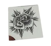 fake tattoos, temporary tattoos,3 Sheet Black Rose Temporary Tattoo Stickers Hand Back Scar Covering Gothic Punk Style Fake Tattoos