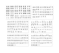 fake tattoos, temporary tattoos,6 Sheets Alphabet Temporary Tattoo Stickers Black White English Letters DIY Name Tattoo Wrist Finger Body Art Fake Tattoo Kit
