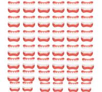 Fake Teeth Veneers Top Bottom Instant Veneers Dentures for Men and Women Temporary Prosthesis Prostheses for Protecting Teeth Regaining Smile Cosmetic Veneers,40pcs