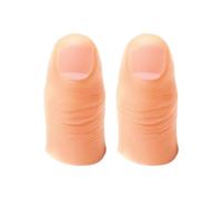 Fake Thumb Tips - Thumb Tip Magic Tricks, Trick Gimmick Magician Accessory, Close Up Illusions Making Objects Appear,disappear,novelty and Gag Toys (B 2pcs)