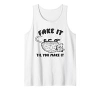 Fake Til Make It Possum Tank Top