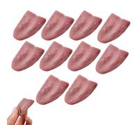 Fake Tongue Halloween,Macabre Tricks with Tongue Accessories | 10 Pieces Party Accessories Stage Comedy Horror Carnival