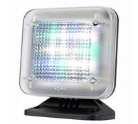 Fake TV Simulator Light with Timer and Dusk Sensor, 4 Modes Anti-Burglar Security Lamp for Home Theft Deterrent and Enhanced Safety