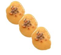 Fake Vomit Prank Toy - Ultra Realistic Barf Prank Joke for Halloween & Office - Reusable TPR Soft Glue Simulation Vomit Block - Hilarious Gag Gift (3, One Size)