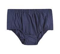 FakeFace Women's Tear Away Underwear Post Surgery Recovery Underwear Reusable Side Open Cotton Briefs for Elderly Patients Disabled (UK, Alpha, XL, Regular, Regular, Navy Blue)
