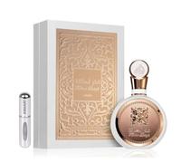 Fakhar Women's Perfume, 100 ml, Arabic Perfume for Women, Long Lasting Eau de Parfum, Imported from Dubai, Floral and Sweet Perfume for Women, Includes Refillable Atomiser, 5 ml (Rose)