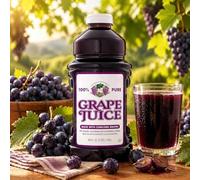 Fakhri 100% Pure Grape Juice 1.89L Summer Essentials Refreshing Drink for Daily Use