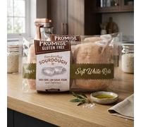 FAKHRI 2x Gluten Free Sourdough Soft White Rolls 260g | Artisan Style Bread Rolls