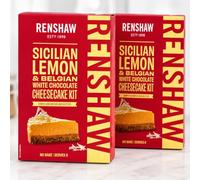 FAKHRI 2X Sicilian Lemon & Belgian White Chocolate Cheesecake Kit 425g