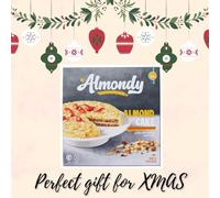 Fakhri ALMONDY Almond Cake 400g - Frozen Swedish Dessert, Gluten-Free Almond Layer Cake, Perfect for Christmas, Parties & Festive Treats