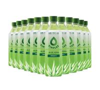 Fakhri Aloe Vera Drink with Real Pulp Bits - 12 x 500ml Bottles | Refreshing Aloe Juice Beverage | Hydrating & Low-Calorie Drink