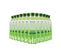 Fakhri Aloe Vera Drink with Real Pulp Bits - 12 x 500ml Bottles | Refreshing Aloe Juice Beverage | Vegan - friendly | Hydrating & Low-Calorie Drink