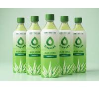 Fakhri Aloe Vera Drink With Real Pulp Bits - 500ml Bottles | 5 Pack | Refreshing Natural Aloe Juice Beverage
