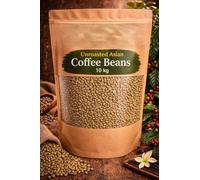 Fakhri Asian Green Unroasted Coffee Beans 10kg Perfect for Cafes and Restaurants Bulk Pack Perfect Wholesale Deal