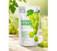 FAKHRI BALANCE GROW Green Grape Ade Drink 230ml - Refreshing Korean Fruit Beverage