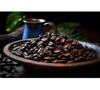 Fakhri Brazilian Coffee Beans 1kg | Premium Arabica | Medium Roast with Smooth, Nutty & Chocolate Notes | Freshly Roasted Coffee