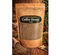 Fakhri Brazilian Green Unroasted Coffee Beans 10kg Premium Raw Beans Perfect for Cafes and Restaurants Perfect Wholesale Deal