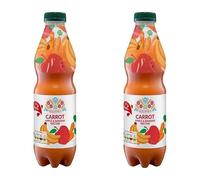 Fakhri Carrot, Apple & Banana Nectar Pack of 2 x 900ml | Smooth Blend | Refreshing Summer Drink