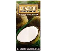 Fakhri CHAOKOH Coconut Milk (UHT) 1L | Premium Thai Coconut Milk | Rich & Creamy Texture | For Cooking, Baking & Airsoft Rations