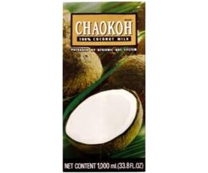 Fakhri CHAOKOH Coconut Milk (UHT) 1L | Premium Thai Coconut Milk | Rich & Creamy Texture | For Cooking, Baking & Airsoft Rations