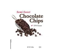 Fakhri Chocolate Chips, 2.04kg - Premium, Rich, and Sweet Chocolate Chips for Baking, Cooking, and Snacking