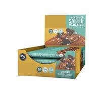 Fakhri Chocolate Salted Caramel Protein Bar - 15 x 55g | High-Protein, Low-Sugar Snack | Perfect for Gym, Work & On-the-Go Energy