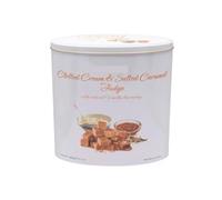 Fakhri Clotted Cream & Salted Caramel Fudge 600g - Creamy, Rich, and Buttery - Perfect for Gifting & Indulgent Snacking