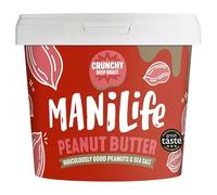 FAKHRI Deep Roast Crunchy Peanut Butter 900g - Award-Winning Bold & Intense Flavor | 100% Single Origin Argentine Hi-Oleic Peanuts, High Protein, Palm Oil Free & Vegan