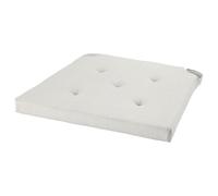 FAKHRI Elevate Your Seating Comfort with JUSTINA Chair Pad - 42/35x40x4 cm (Natural)