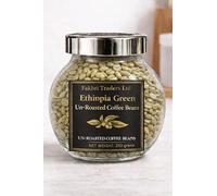 Fakhri Ethiopia Green Unroasted Coffee Beans 250g Raw Coffee Beans for Home Roasting and Brewing