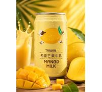 Fakhri FAMOUS HOUSE Mango Milk Drink Refreshing Summer Flavoured Beverage for Daily Enjoyment