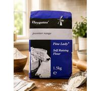 FAKHRI FINE LADY Self Raising Flour 1.5kg - Perfect Flour for Soft Cakes, Fluffy Bakes & Delicious Recipes