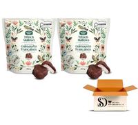 Fakhri French Mallows Strawberry & Milk Chocolate 454g (Pack of 2) | Soft Strawberry Flavour Mallows with Creamy Milk Chocolate Coating | Gourmet Treat Multipack