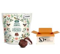 Fakhri French Mallows Strawberry & Milk Chocolate 454g - Soft Marshmallow Sweets with Creamy Chocolate Coating | Fruity Strawberry Flavour | Gourmet Confectionery Treat