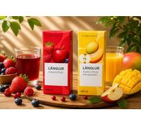 Fakhri Fruit Smoothie Red & Yellow Vitamin C Combo 200ml Each - Perfect Gifting Summers Drink Pack