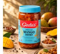 Fakhri Geeta's Premium Mango Chutney 1.5kg Sweet Mango Chutney for Dips and Meals