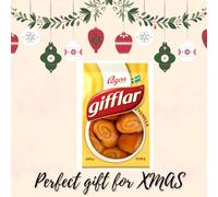 Fakhri GIFFLAR Vanilla Pastry Rolls - 260g | Soft Swedish Pastries with Creamy Filling | Sweet Snack, Dessert & Tea-Time Treat