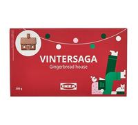 Fakhri Gingerbread House 300g - Festive Spiced Biscuits for Christmas & Xmas, Perfect Holiday Snack & Gift Hamper Treat