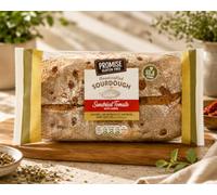 FAKHRI Gluten Free Handcrafted Sourdough Sundried Tomato with Herbs 400g | Artisan Style Loaf | High Fibre | Gluten Free Bread