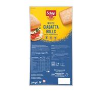 FAKHRI Gluten Free White Ciabatta Rolls 200g | Every Day Soft Rolls | Wheat Free, Vegan | Artisan Ciabatta Buns