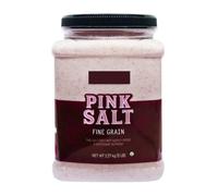 FAKHRI Ground Himalayan Pink Salt, 2.27kg - Natural Mineral-Rich Rock Salt for Cooking, Seasoning, Airsoft Rations & Bulk Storage