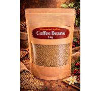 Fakhri Indian Green Unroasted Coffee Beans 5kg Premium Raw Beans Perfect for Cafes and Restaurants Perfect Wholesale Deal