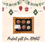 Fakhri KAFFEREP Cinnamon Buns 510g - Frozen Swedish Pastry, Ready to Bake & Serve, Perfect for Breakfast, Snacks & Christmas Treats